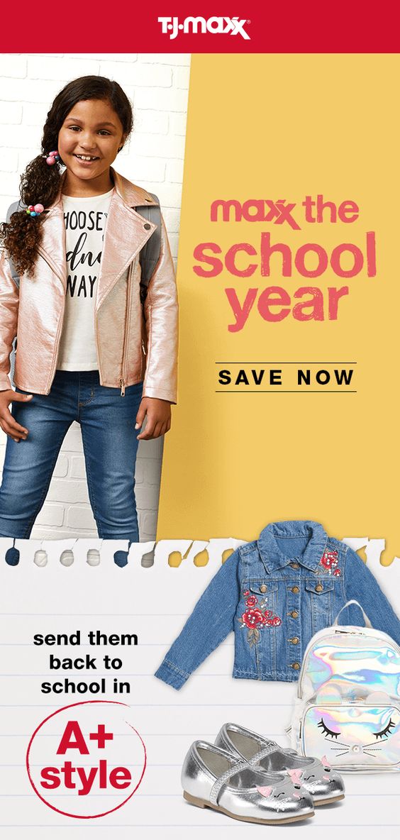 back to school email t.j.maxx